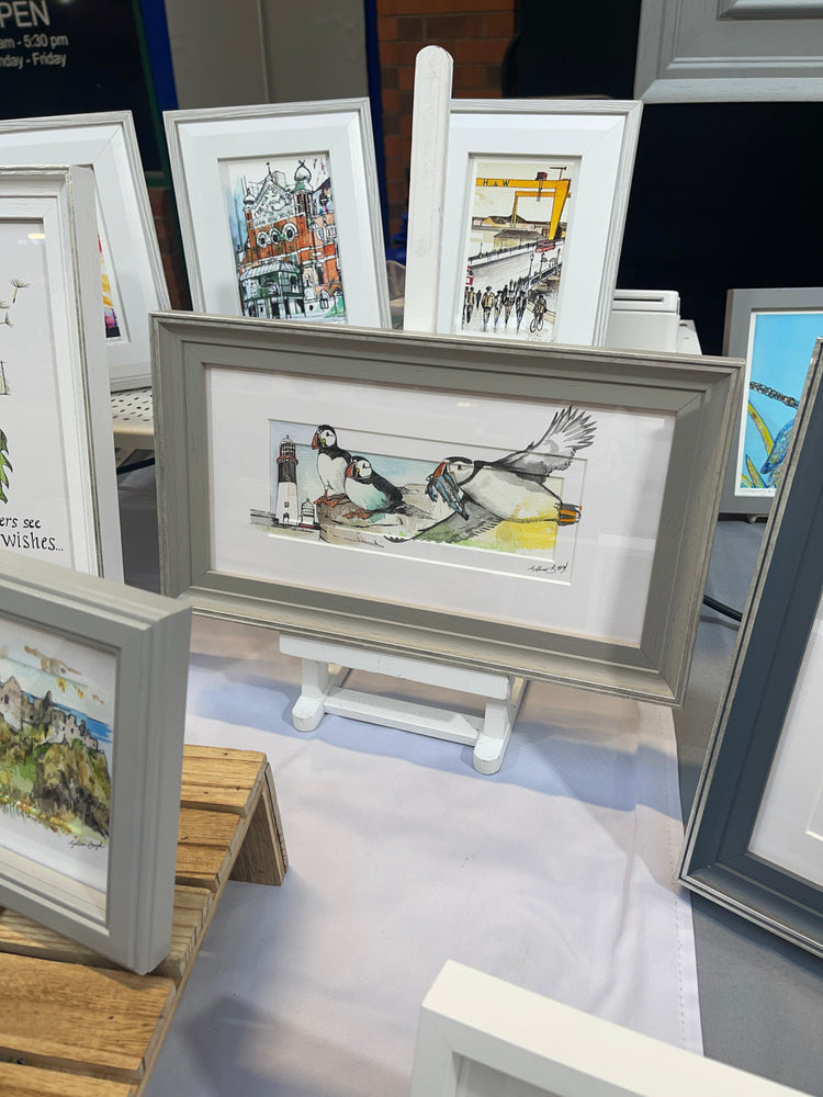 SMALL INK & WATERCOLOUR ORIGINALS