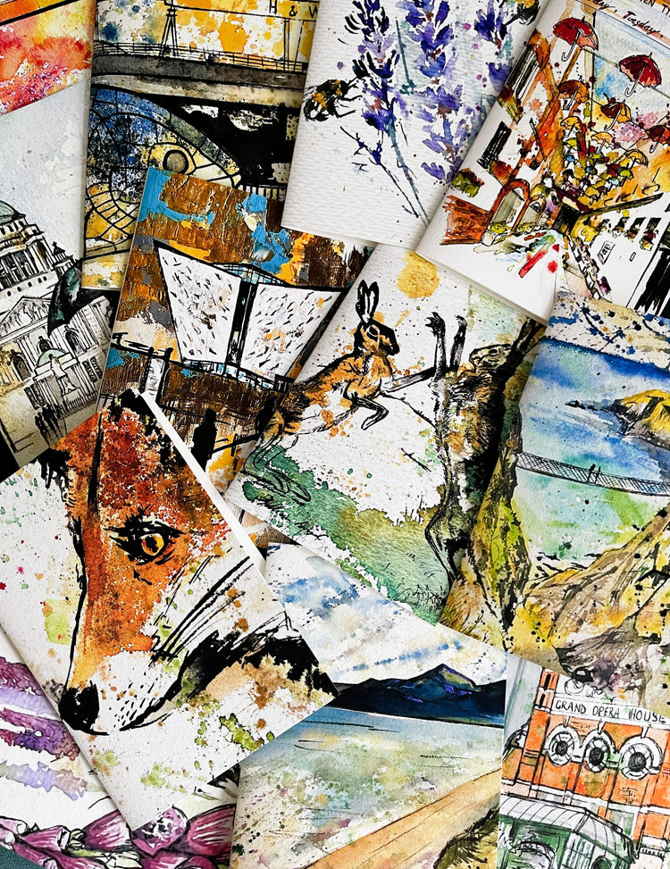 CARDS - SINGLE A6 (buy 4 @ £2.50 each)