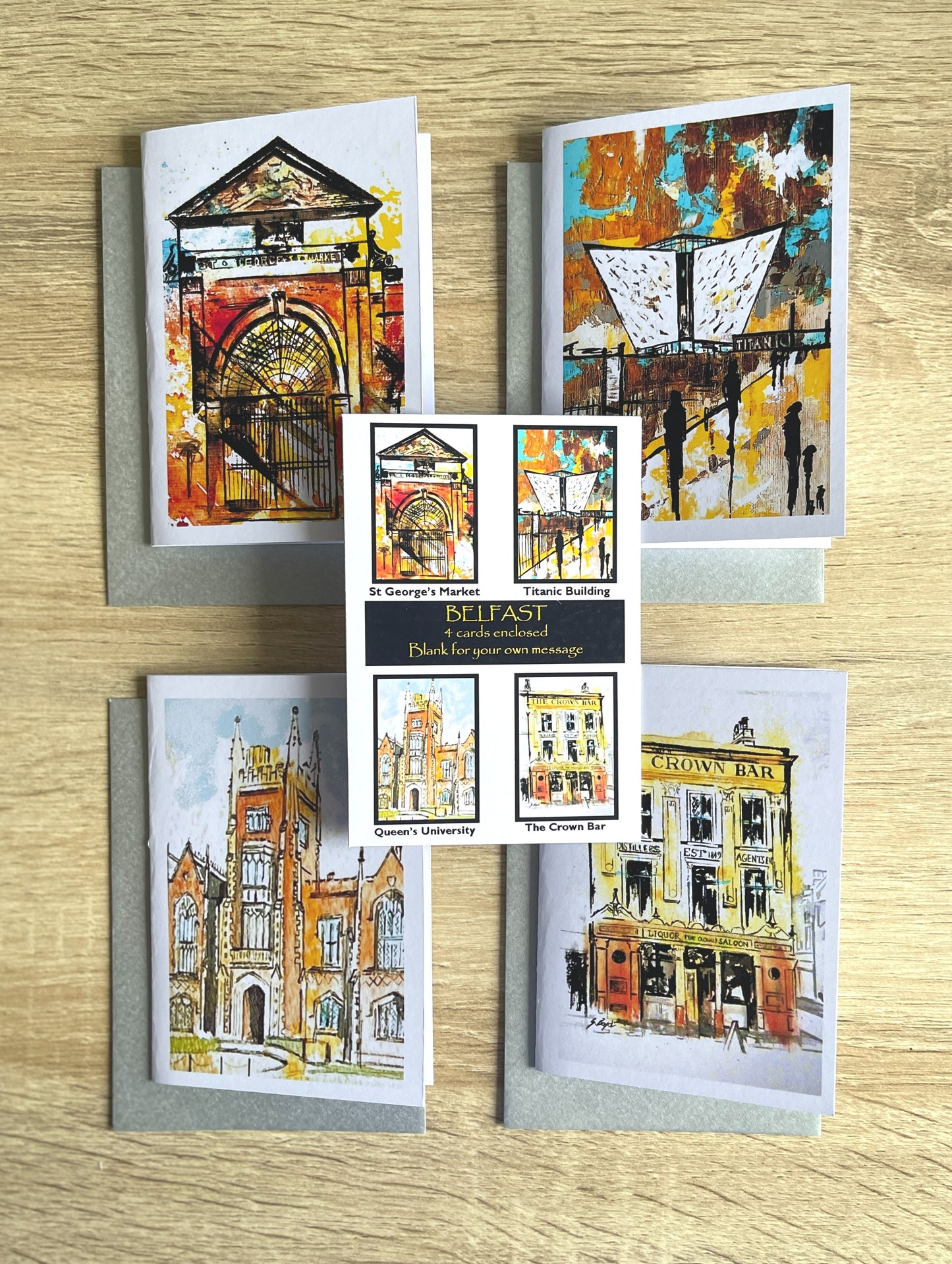 Mini card Pack - Belfast 3