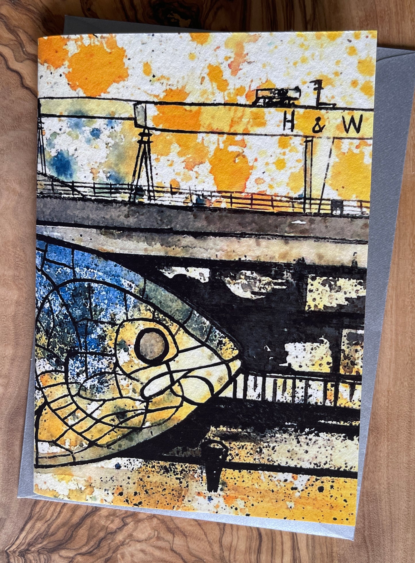 The Big Fish - A6 size