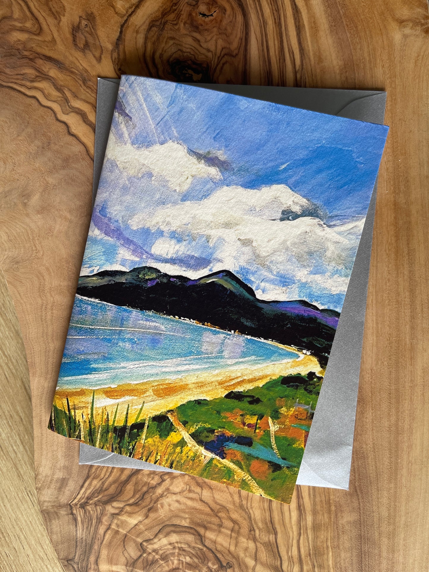 The Mournes from Murlough Card - A6 size
