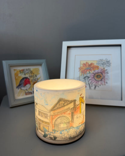 Belfast Landmarks Hurricane Lantern