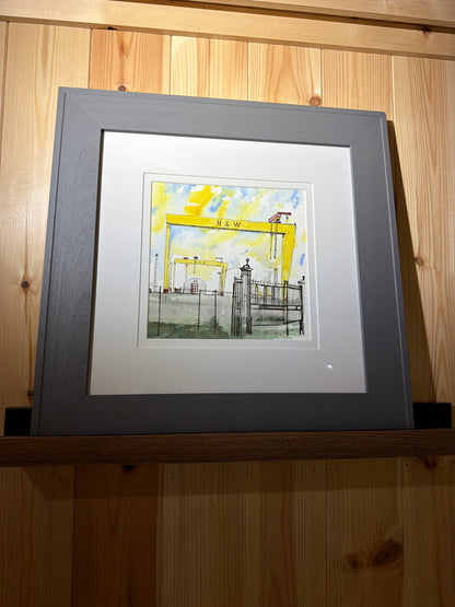 Cranes & Railings, Titanic Quarter