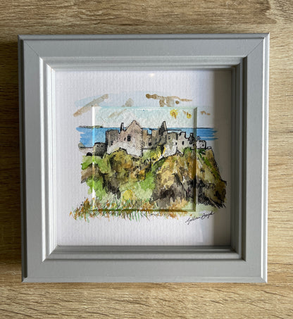 Dunluce Castle, Antrim Coast Road - Mini Original Scene