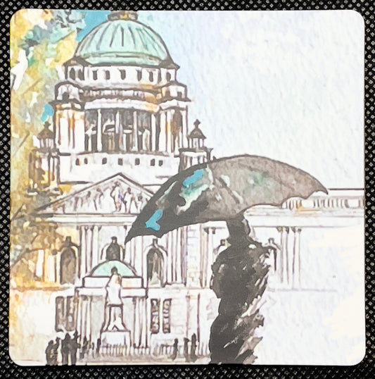 Coaster - Belfast City Hall in the Rain