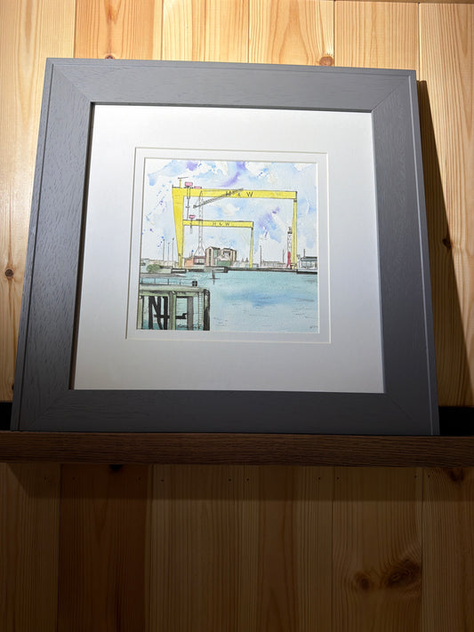 Cranes & Jetty, Titanic Quarter