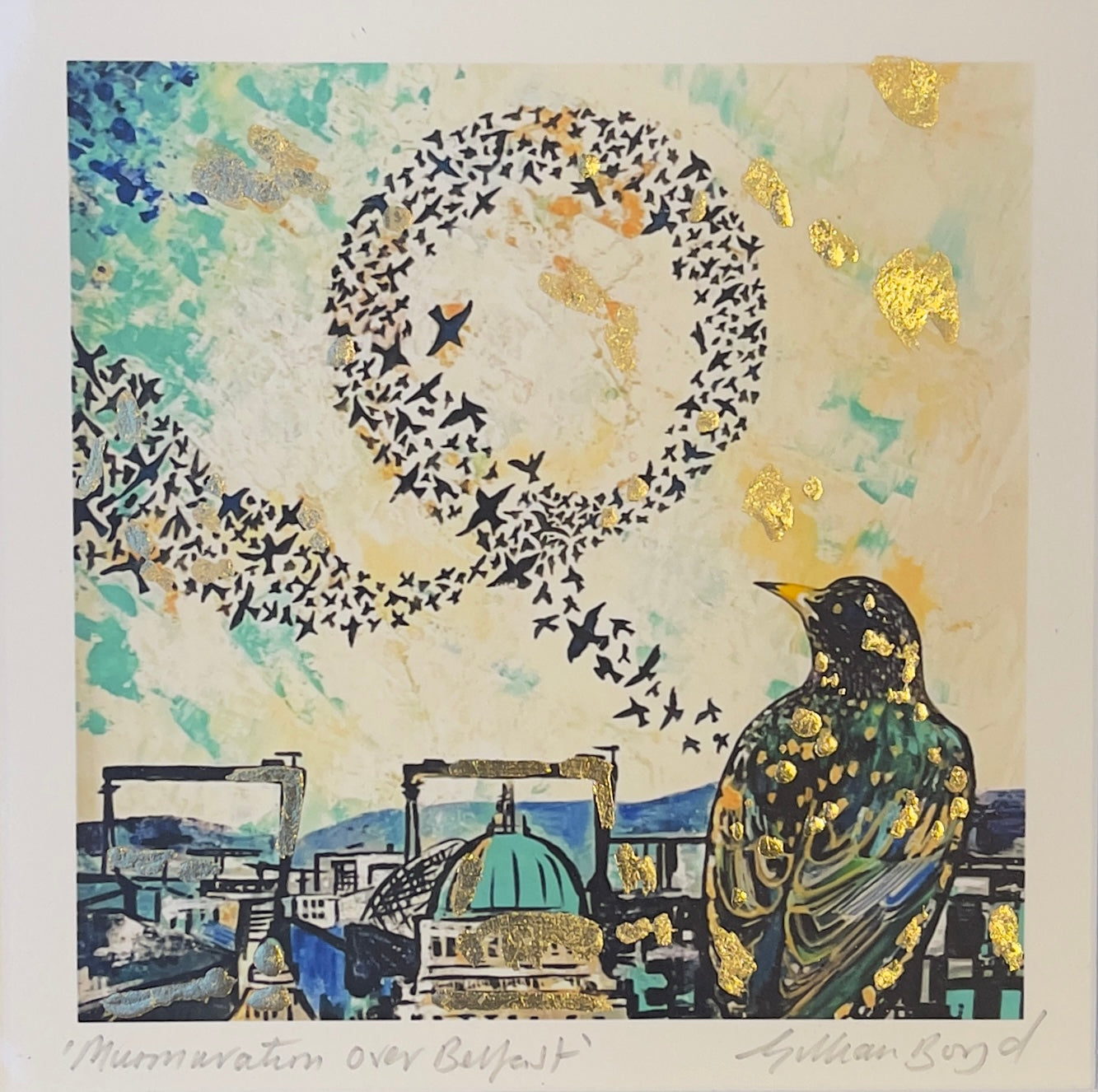 Murmuration over Belfast