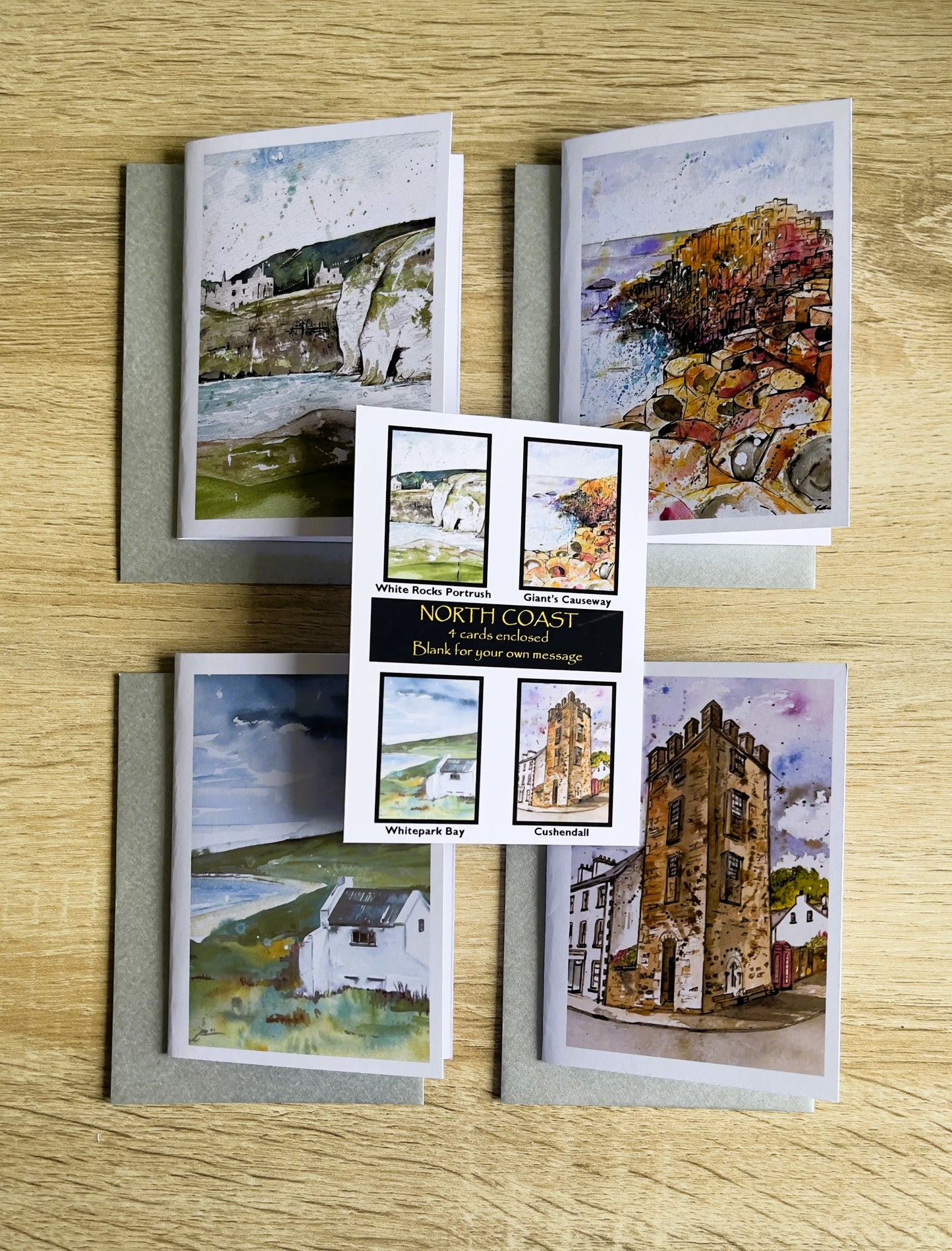 Mini card Pack - Antrim Coast