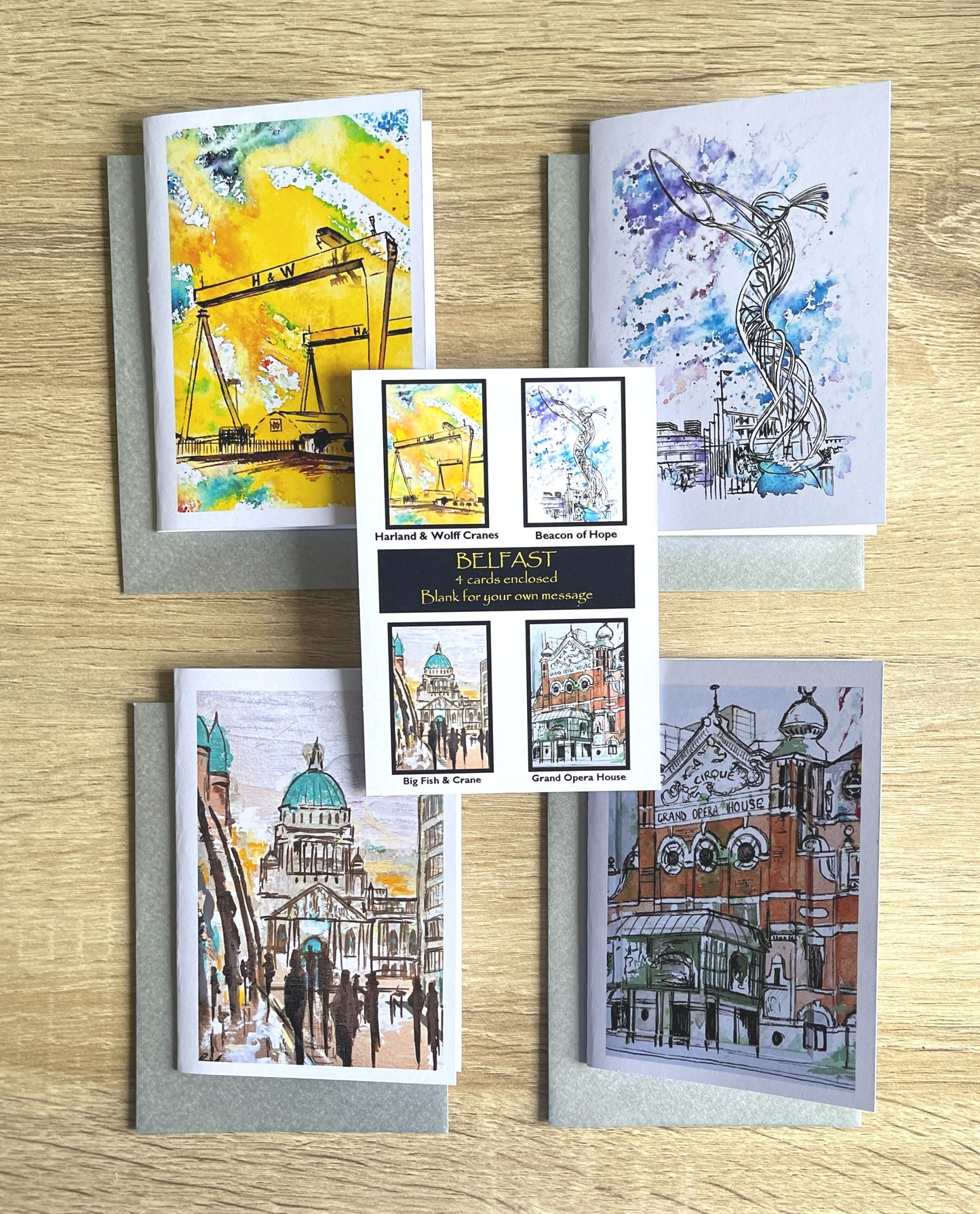 Mini card Pack - Belfast 2