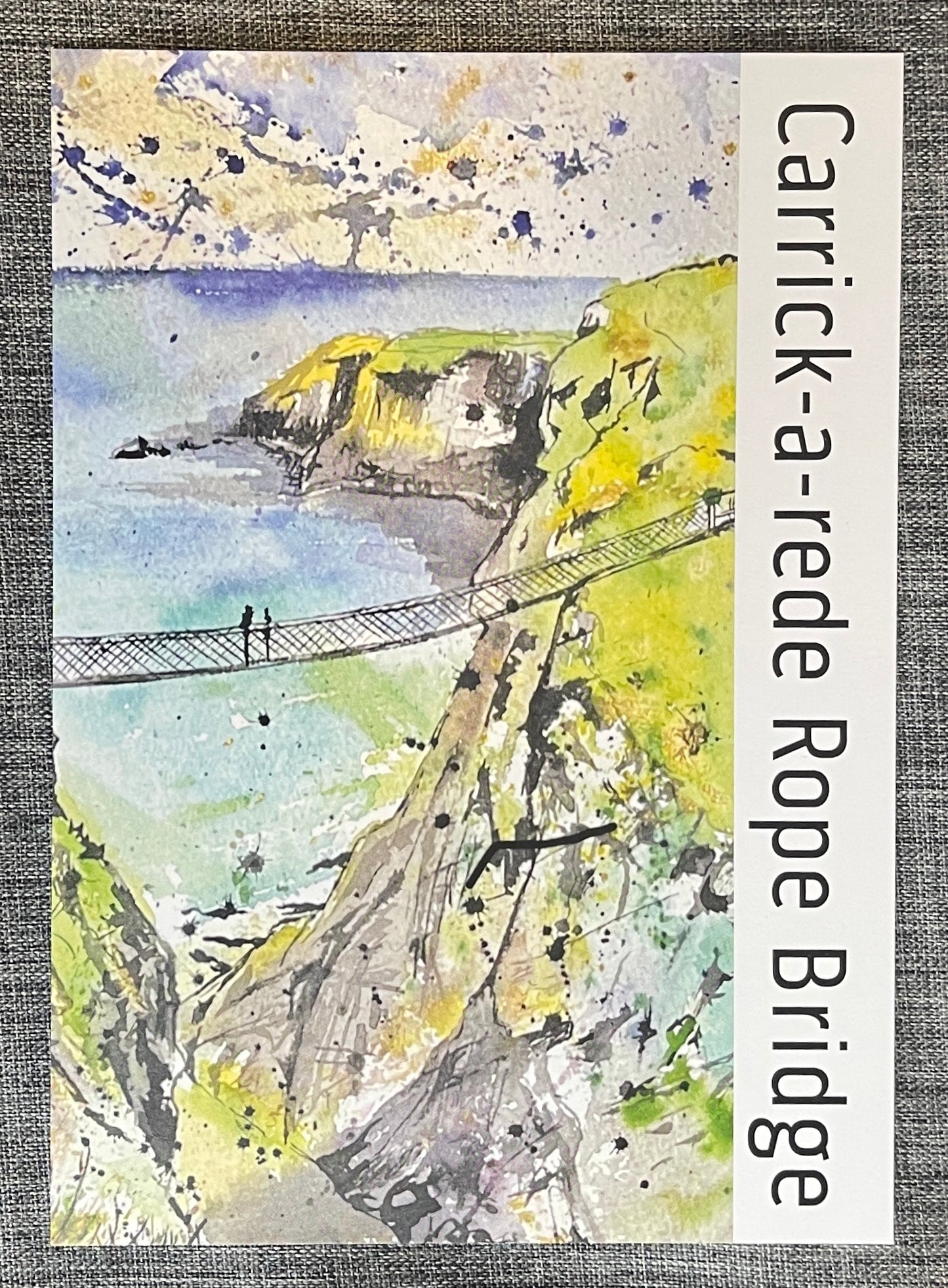 Carrick-a-rede Rope Bridge - Postcard