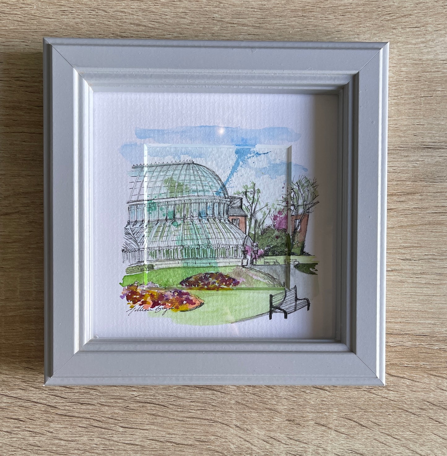 Botanic Gardens Palm House, Belfast - Mini Original Scene