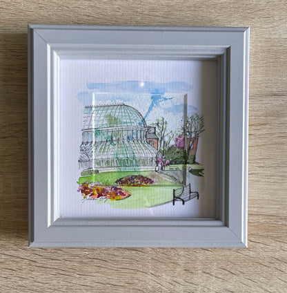 Botanic Gardens Palm House, Belfast - Mini Original Scene