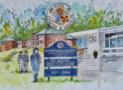 Ben Madigan Preparatory Department Signed Limited Edition Print