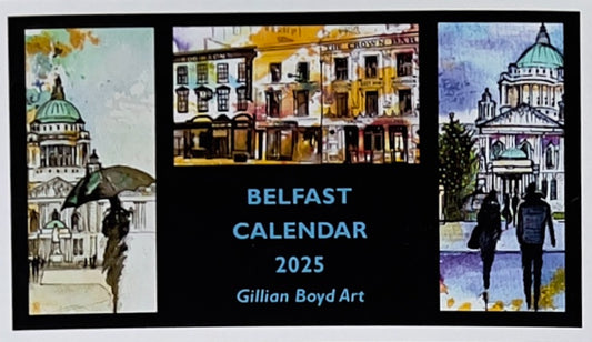 BELFAST DESK CALENDAR 2025