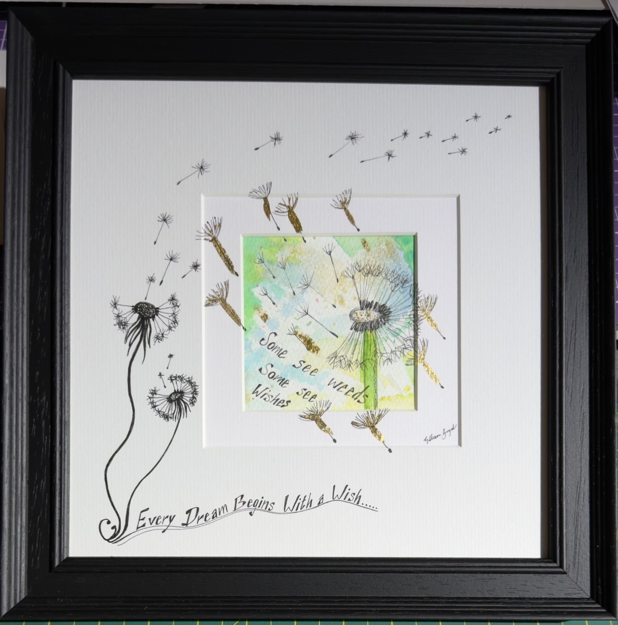 Dandelions : Every dream begins with a wish……