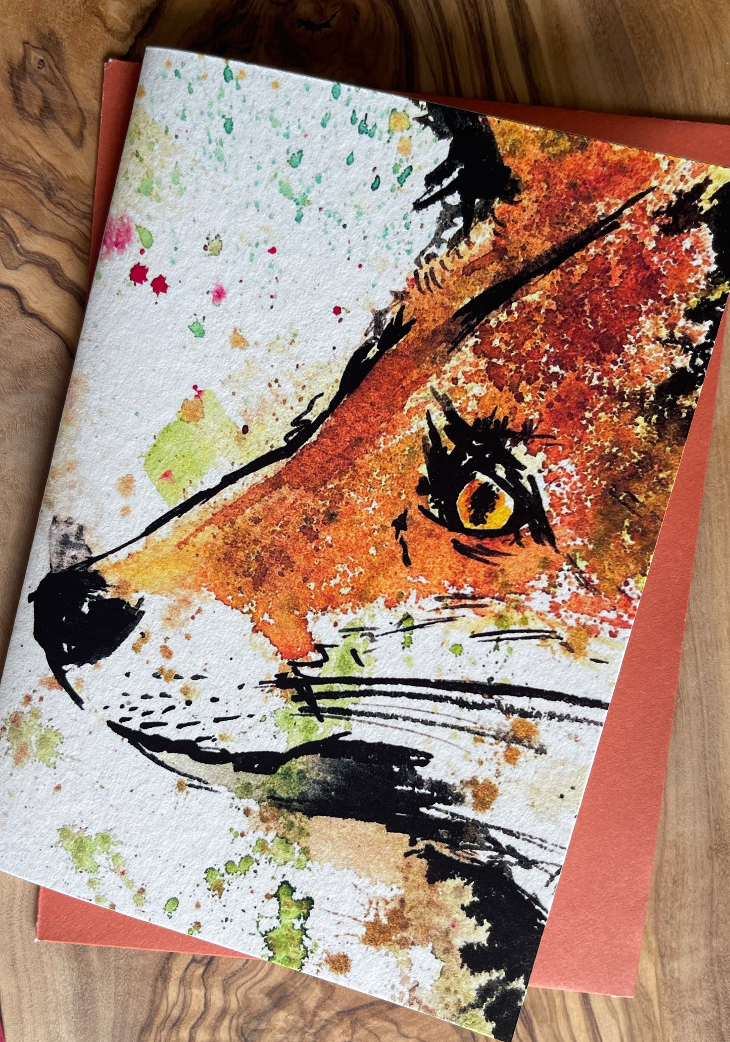 Fox Card - A6 size