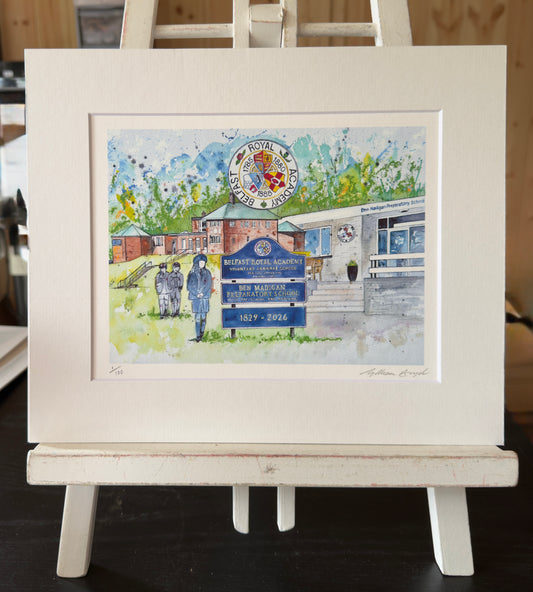 Ben Madigan Preparatory Department Signed Limited Edition Print