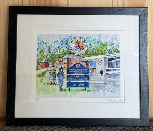 Ben Madigan Preparatory Department Signed Limited Edition Print